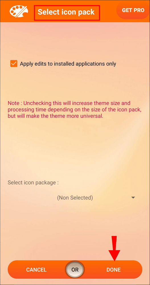 select icon Comment changer les icônes sur un téléphone MIUI