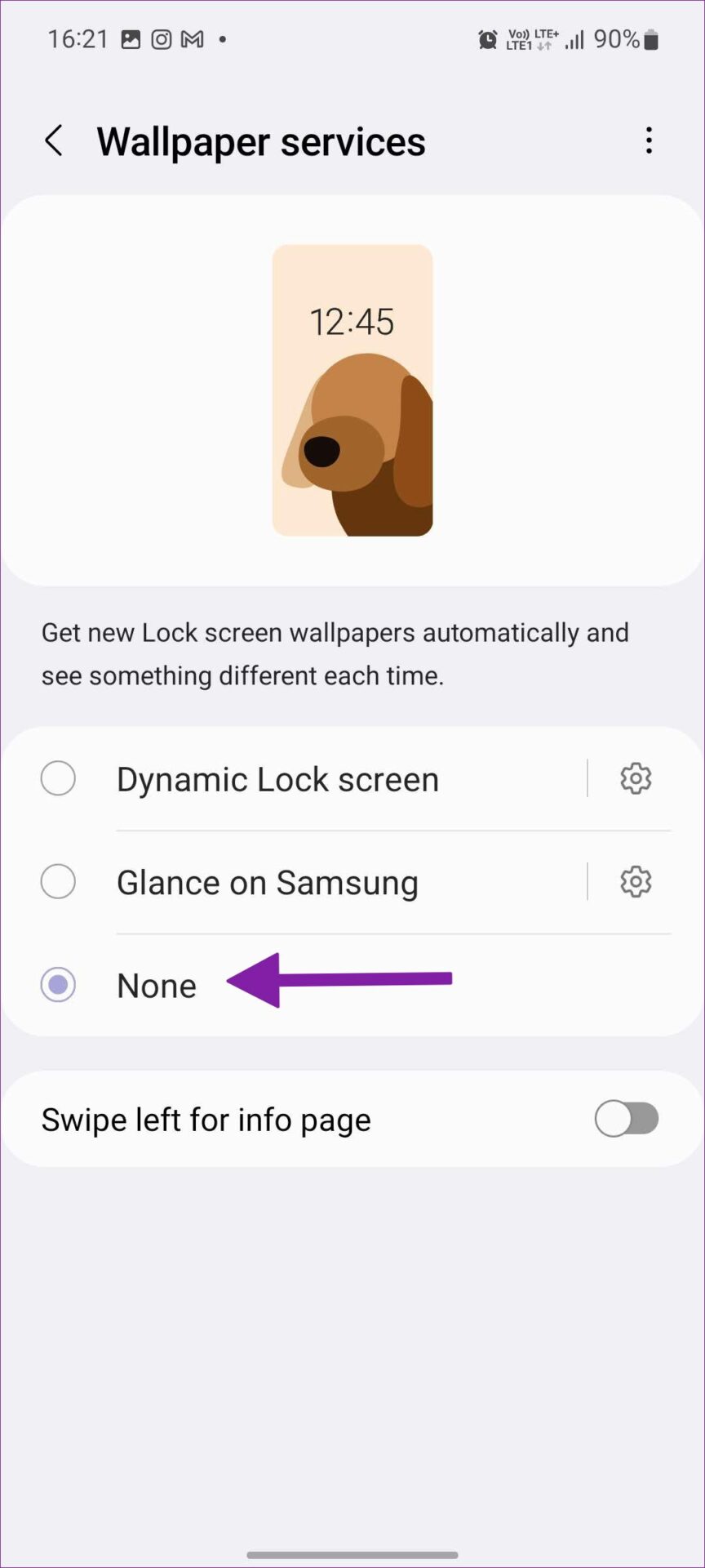 select none 1 Supprimer Samsung Max sur l'écran de verrouillage pendant le chargement