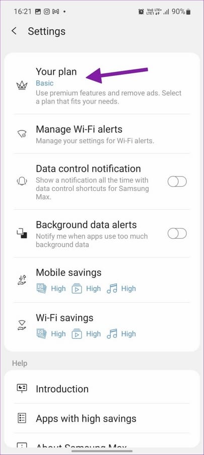 select your samsung max plan 1 Supprimer Samsung Max sur l'écran de verrouillage pendant le chargement