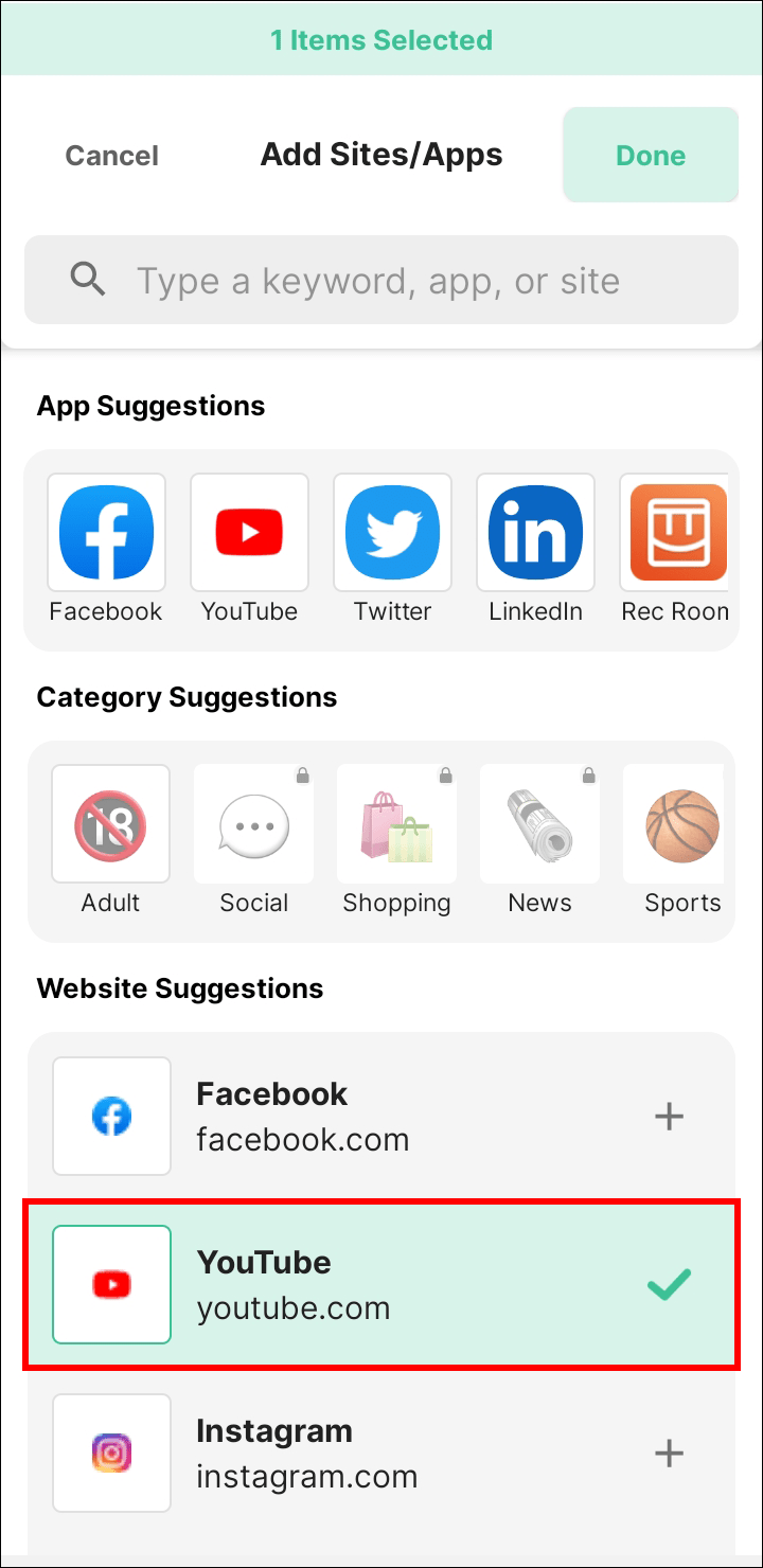 tap Comment bloquer YouTube sur Android