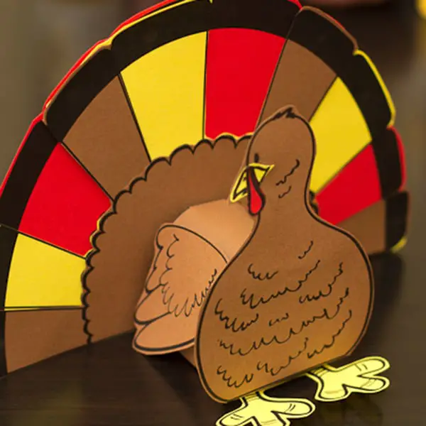 turkey cutout featured image صناعة ديك رومي كرتون