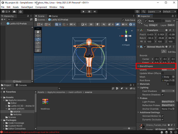 unity 6 Comment changer votre avatar dans VRChat ?