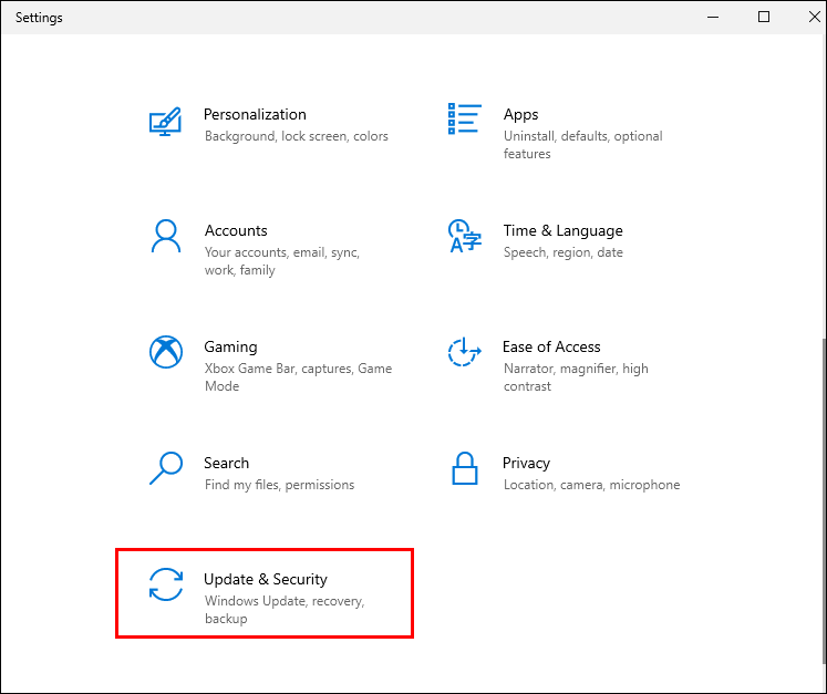 Comment réparer la touche Shift S de Windows qui ne fonctionne pas 23 update security1 1 Comment réparer la touche Shift S de Windows qui ne fonctionne pas