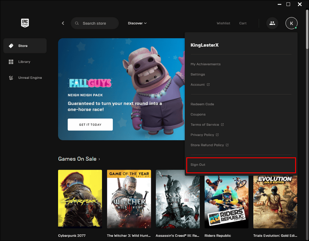 Epic Games'te Çevrimdışı Görünme 7 z6 3 1 Epic Games'te Çevrimdışı Görünme