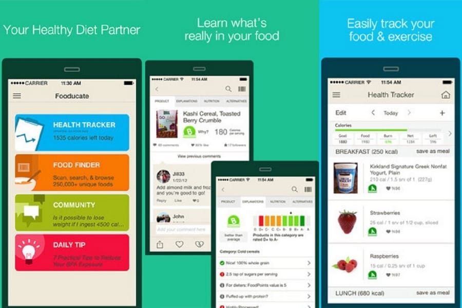 أفضل تطبيق نظام غذائي على آيفون وأندرويد 6 تطبيقات الأنظمة الغذائية