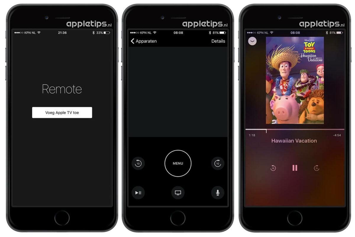 تطبيق للتحكم في التلفزيون