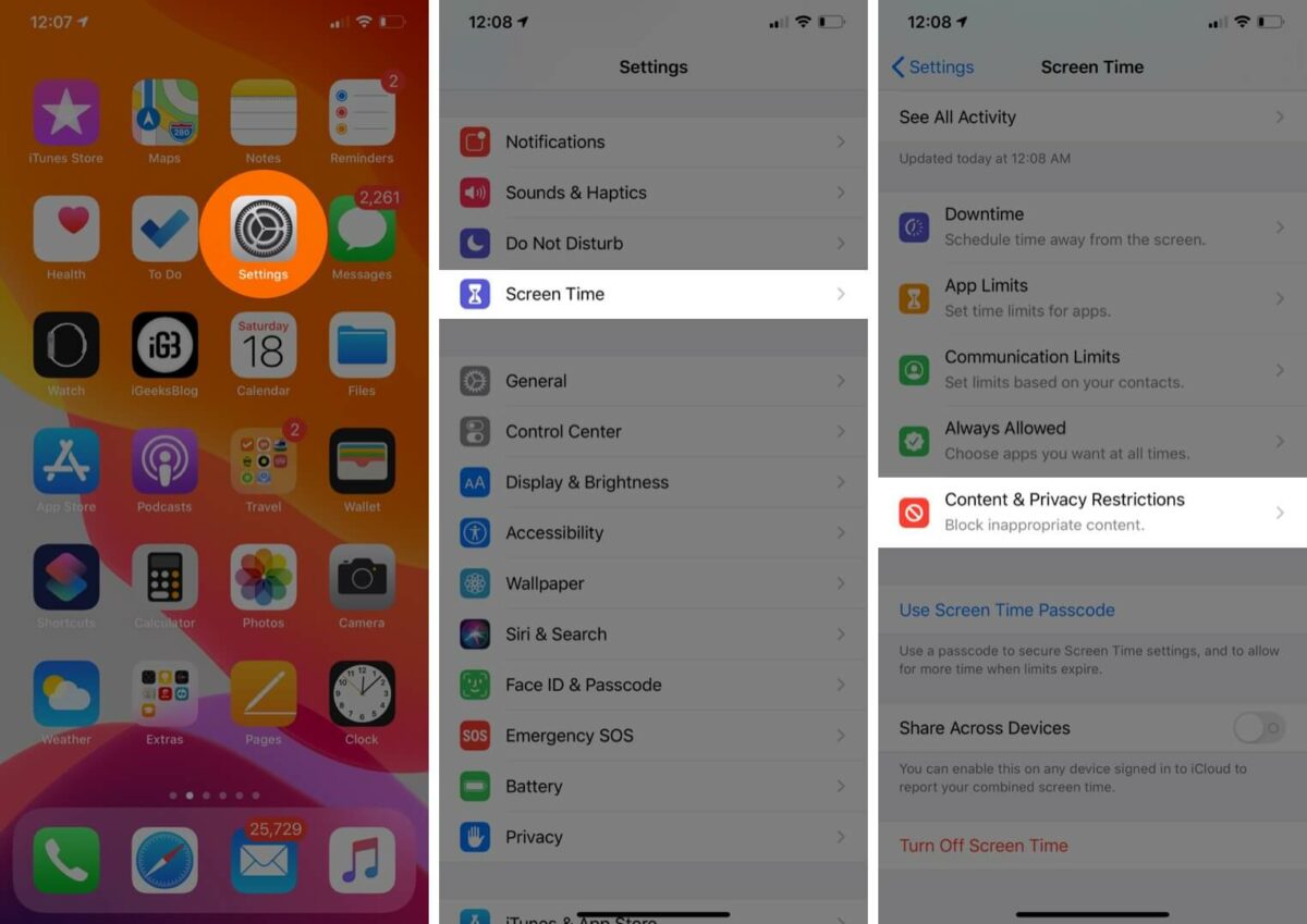 تعذر تثبيت تحديث التطبيقات على جهاز الآيفون