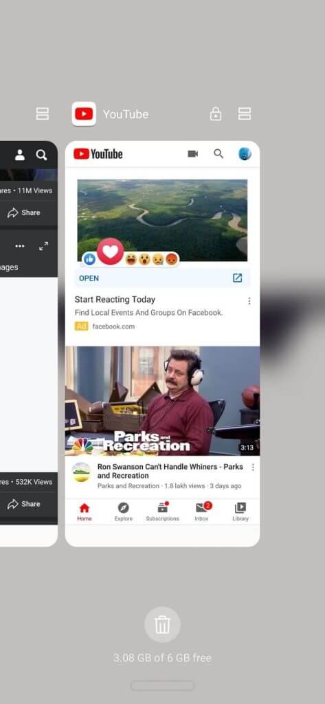 طريقة استخدام تطبيقين في نفس الوقت على أندرويد بتقسيم الشاشة 5 طريقة استخدام تطبيقين في نفس الوقت على أندرويد