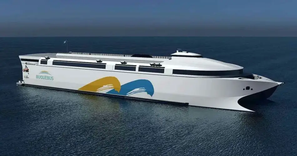 Here is the largest electric ferry
