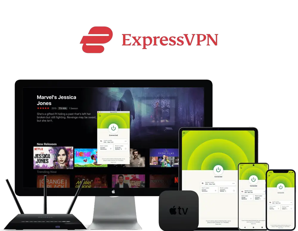 Use ExpressVPN on all your devices! © ExpressVPN