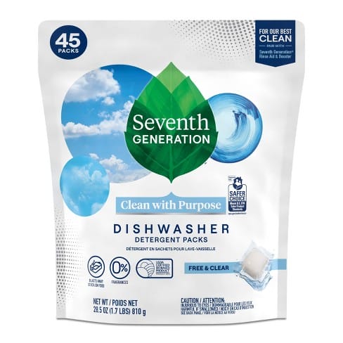 Seventh Generation Dishwasher Packs