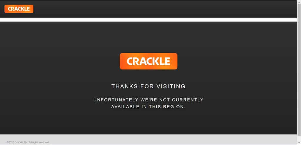 Crackle.com, a streaming platform managed by Sony offers American shows, series and films. However, access to it is prohibited from France. When an Internet user tries to connect to it, your operator detects crackle.com's IP and denies you access. Or even, crackle.com can itself analyze your computer's IP, deduce that you are connecting from France and therefore deny you access. © Google Chrome