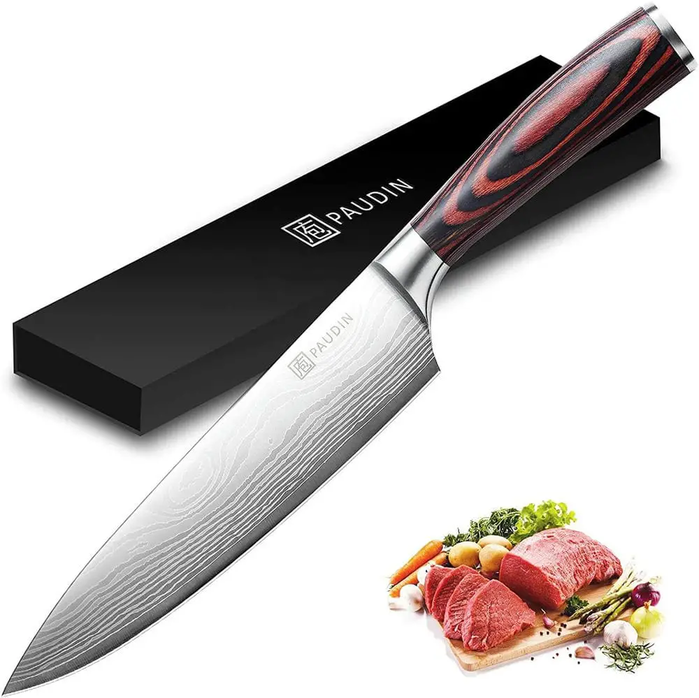 PAUDIN Chef Knife (8-inch High Carbon Stainless Steel)