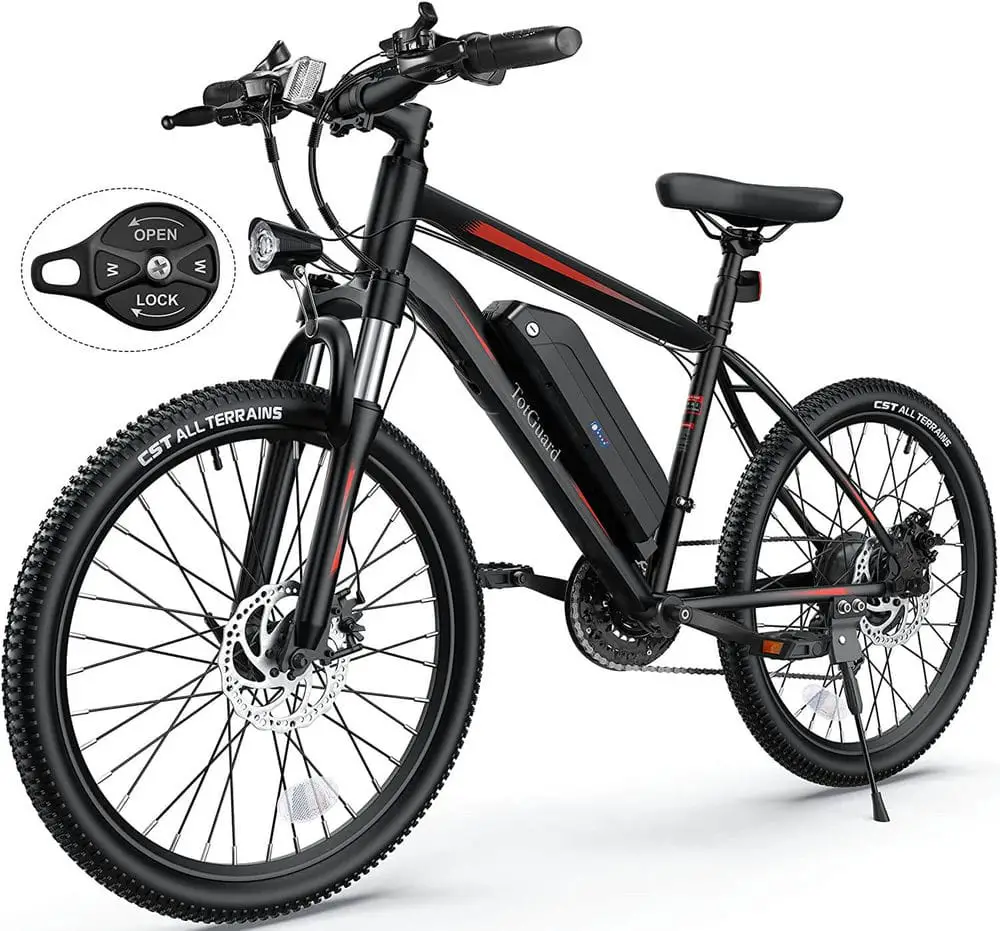 TotGuard Electric Bike for Adults, 26