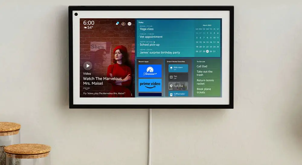 Amazon Echo Show 15 هل تعمل Apple على شاشة HomePod الذكية؟