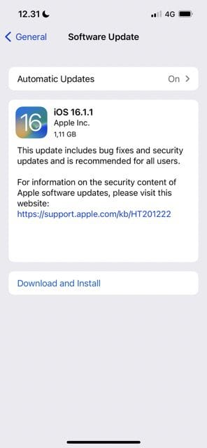 Software Update on iOS الجديد في iOS 16.3