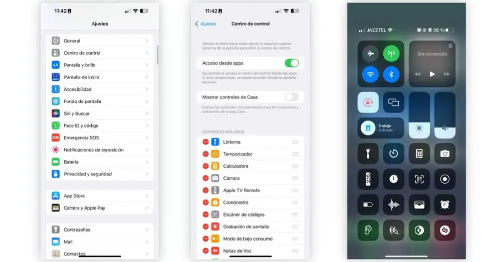 centro control How to Customize your iPhone - iOS16