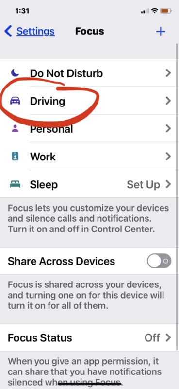 how delete focus mode iphone 4 كيفية حذف أوضاع التركيز على iPhone و iPad