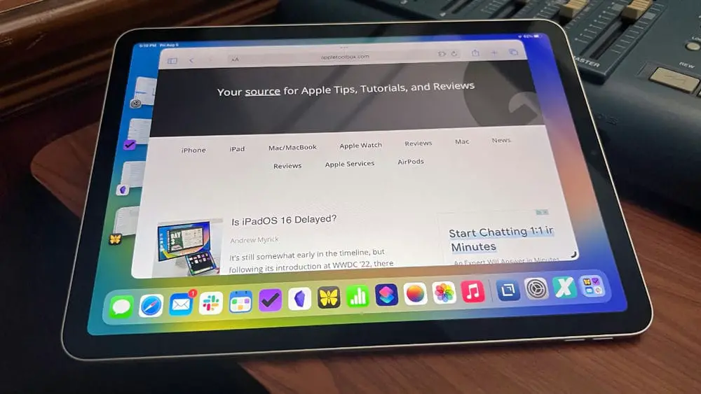 ipad air 5 review featured هل تعمل Apple على شاشة HomePod الذكية؟