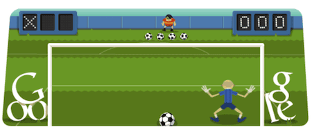 Soccer: Popular Google Doodle Game