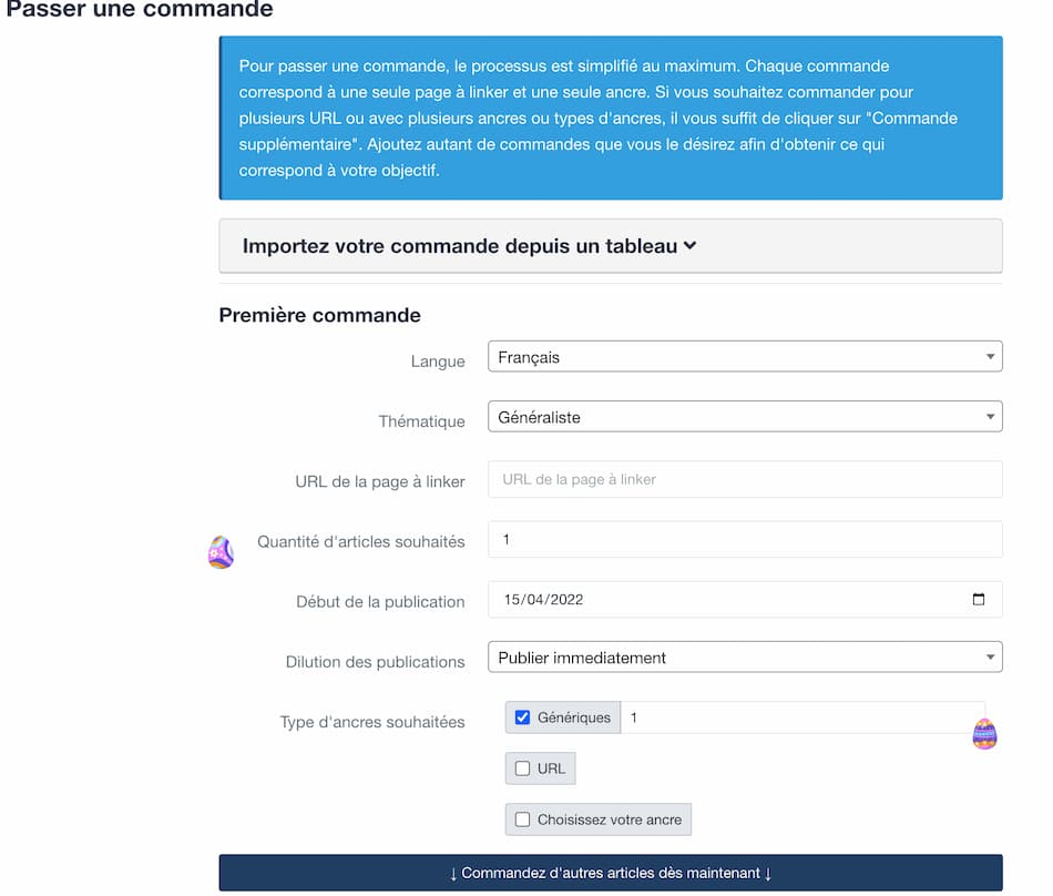 Accesslink order process