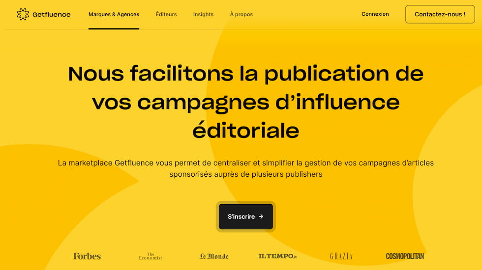 getfluence netlinking platform