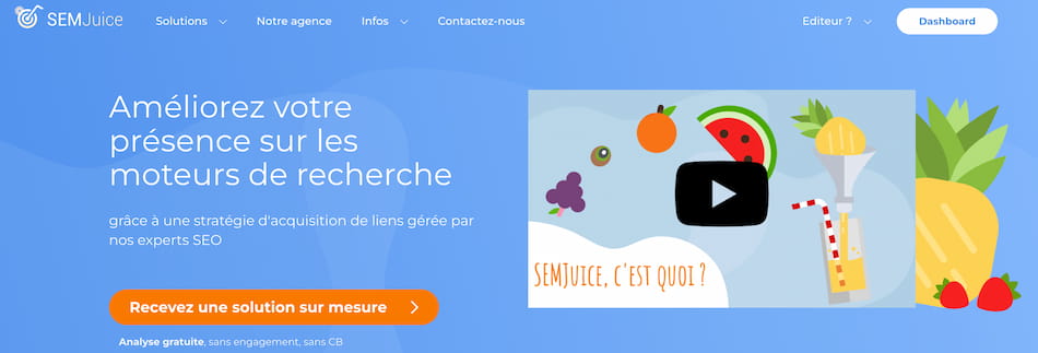 Semjuice netlinking platform