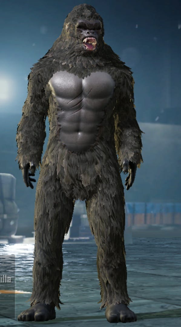Best Mythic Outfit in pubg bgmi Kong Set