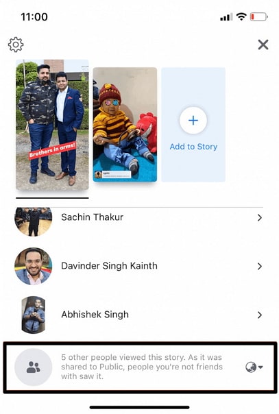 Comment voir les autres spectateurs d'une story Facebook (Voir les autres dans une story FB) 10 see other viewers list on facebook story
