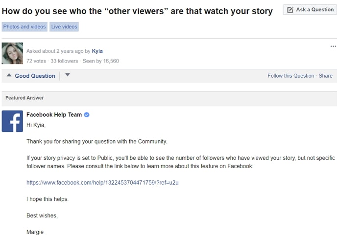 Comment voir les autres spectateurs d'une story Facebook (Voir les autres dans une story FB) 13 see other viewers on facebook story