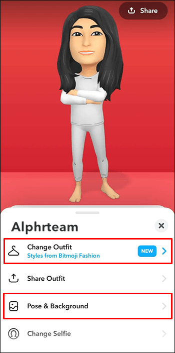 Change Outfit