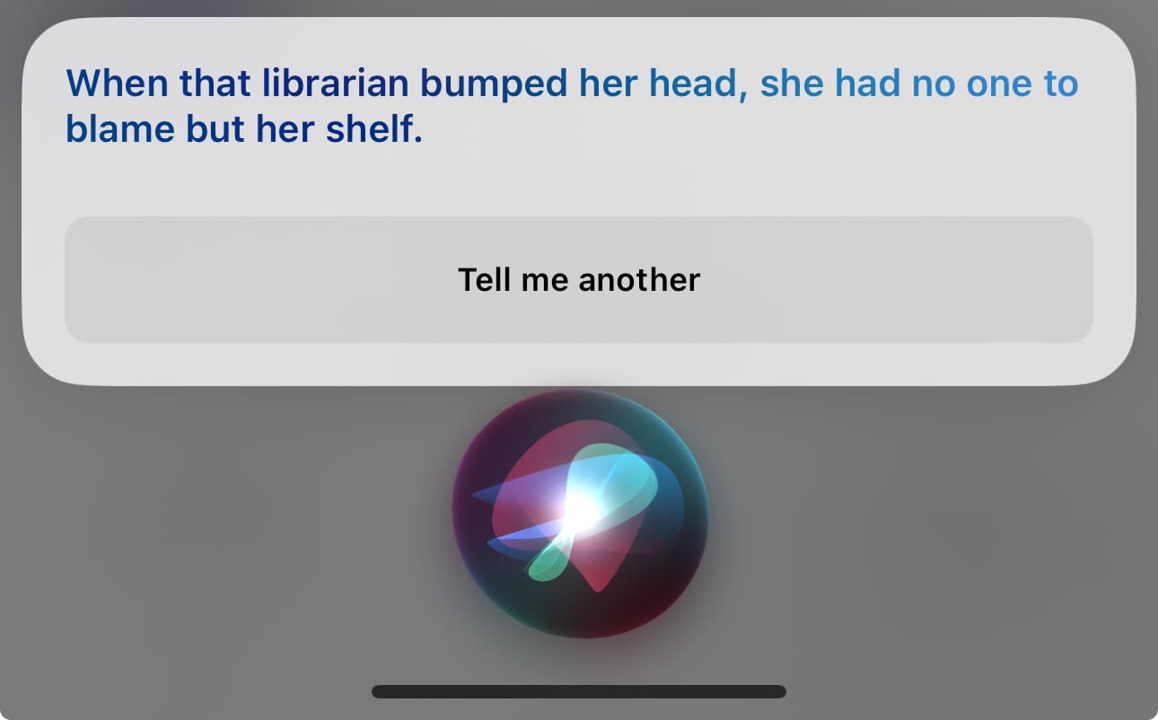 Questions d'auto-conscience à Siri