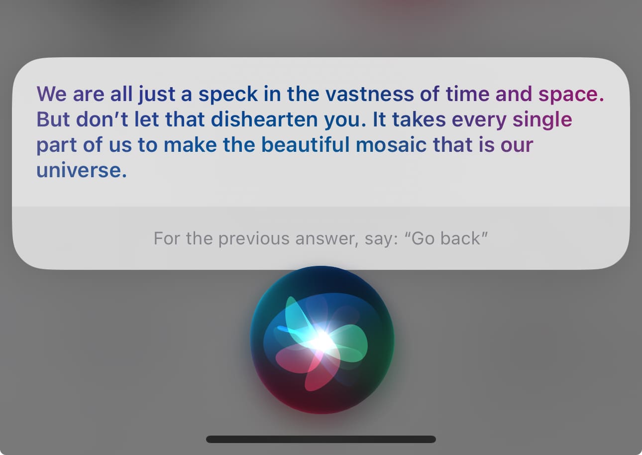 Les réponses philosophiques de Siri